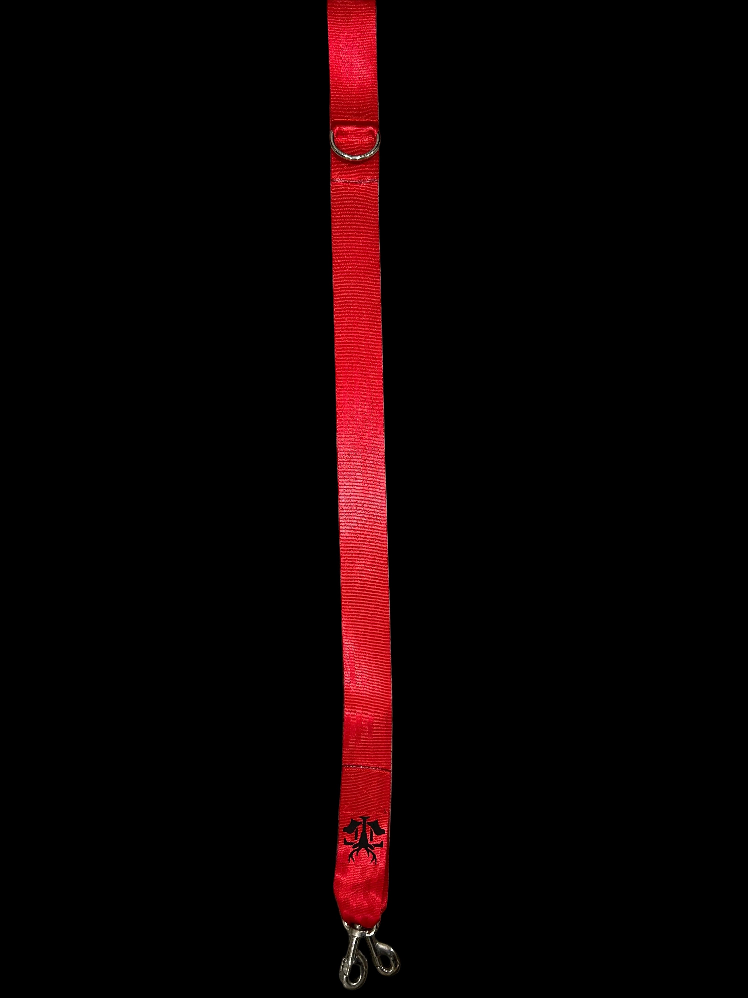 Double Clip Dog Lead With D-ring